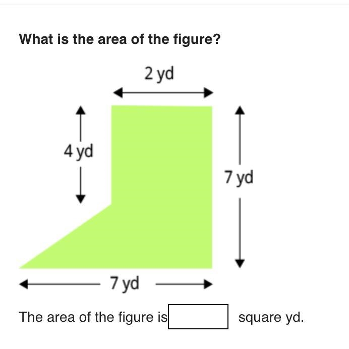 What is the area of the figure?-example-1