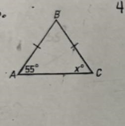 (Finding measures) Find the value of X-example-1