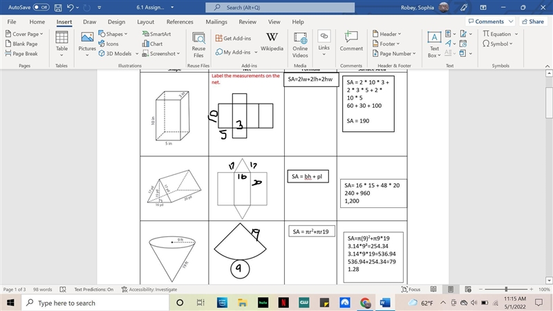 Is my answers correct?-example-1