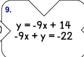 Solve this system of equations using substitution (PLEASE ANSWER QUICK)-example-1