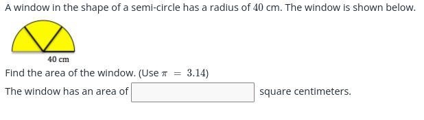 Find the area of the window.-example-1