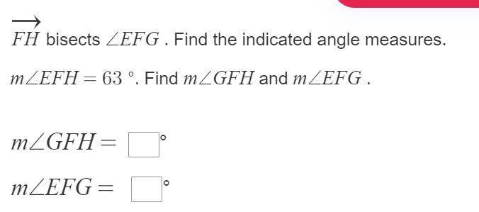 How am I supposed to find out how what angle EFG is so I can solve this problem?-example-1