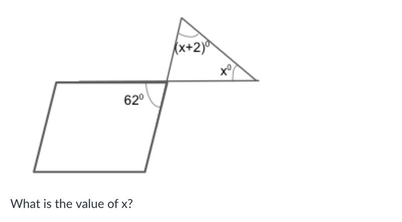 Not only would I like the value of x, but also I wonder how I’d go about solving this-example-1