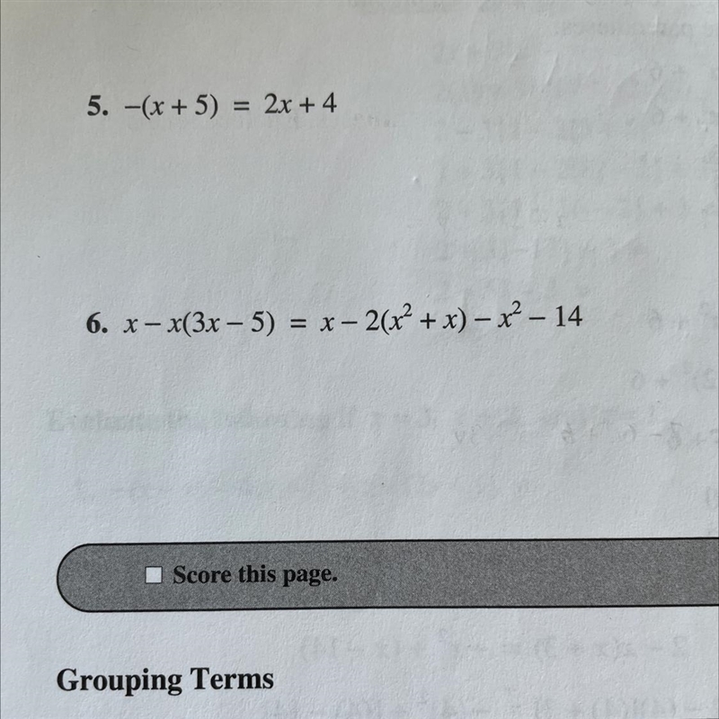 How would I do the equation It’s number five I need help with-example-1