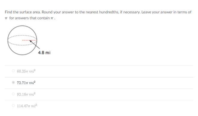 Find the surface area. Round your answer to the nearest hundredths, if necessary. Leave-example-1