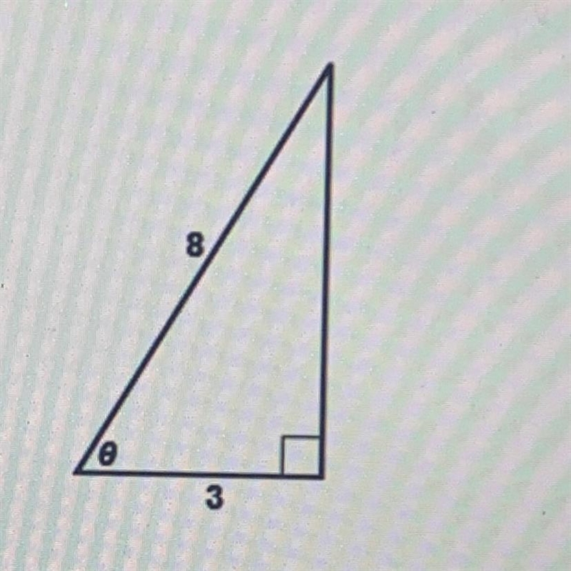 Find 0 Round to the nearest degree. OA. 68° OB. 69° OC. 22° OD. 21°-example-1