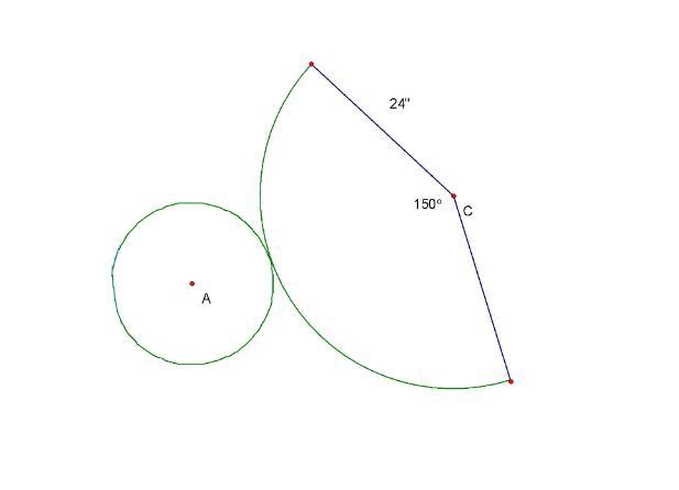 First photo question: Given this net of a right circular cone. Find the volume and-example-1