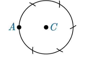 Look at the following diagram. Which is the next step in constructing an inscribed-example-1