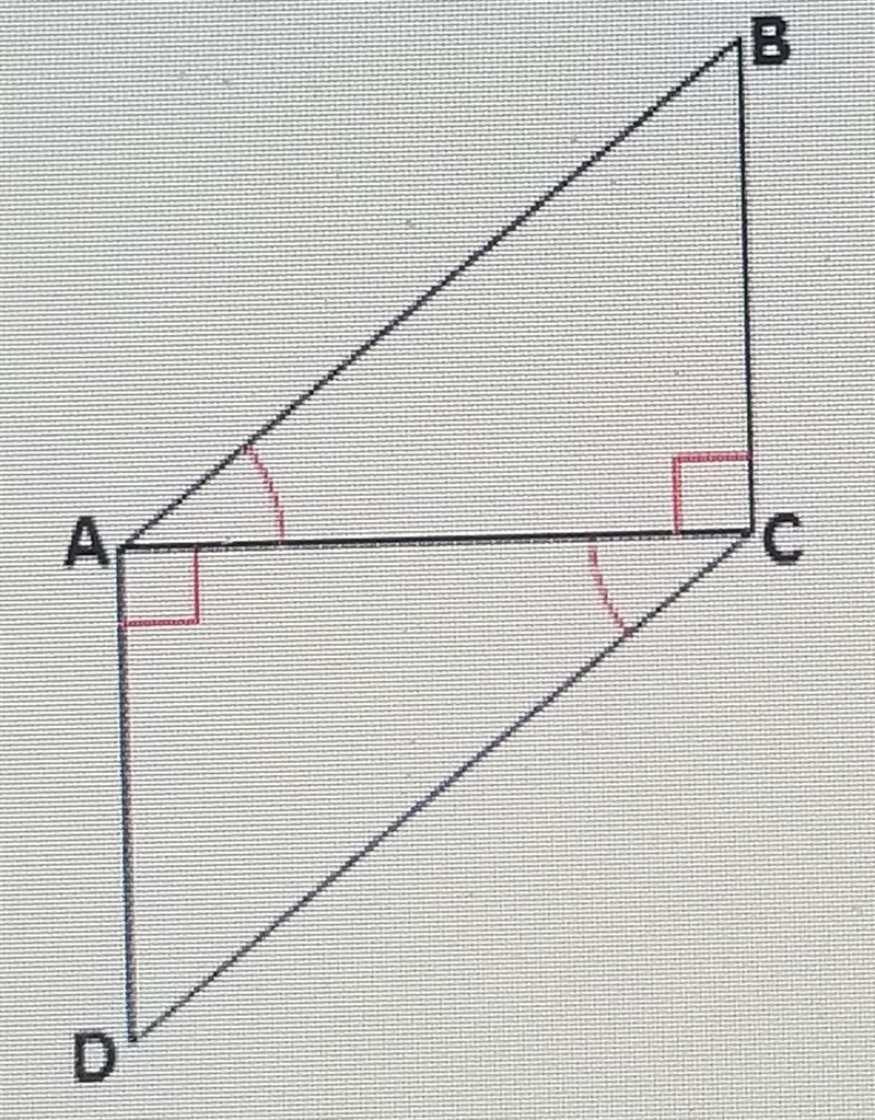 Determine which theorem justifies the congruence of the triangles ABC and ADC.-example-1