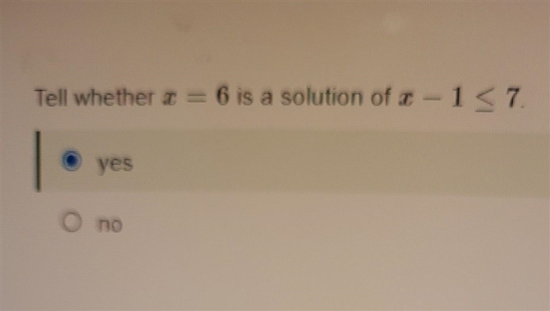 Can u help me please im really confused​ explain why its yes-example-1