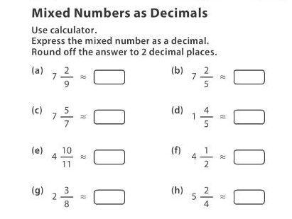 Can you write all of those in Fractions Decimals and Percentages .-example-1