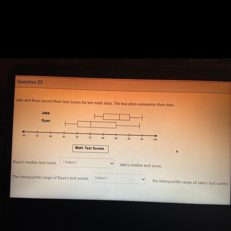 Please answer the question The answer options are: less than, greater than, and equal-example-1