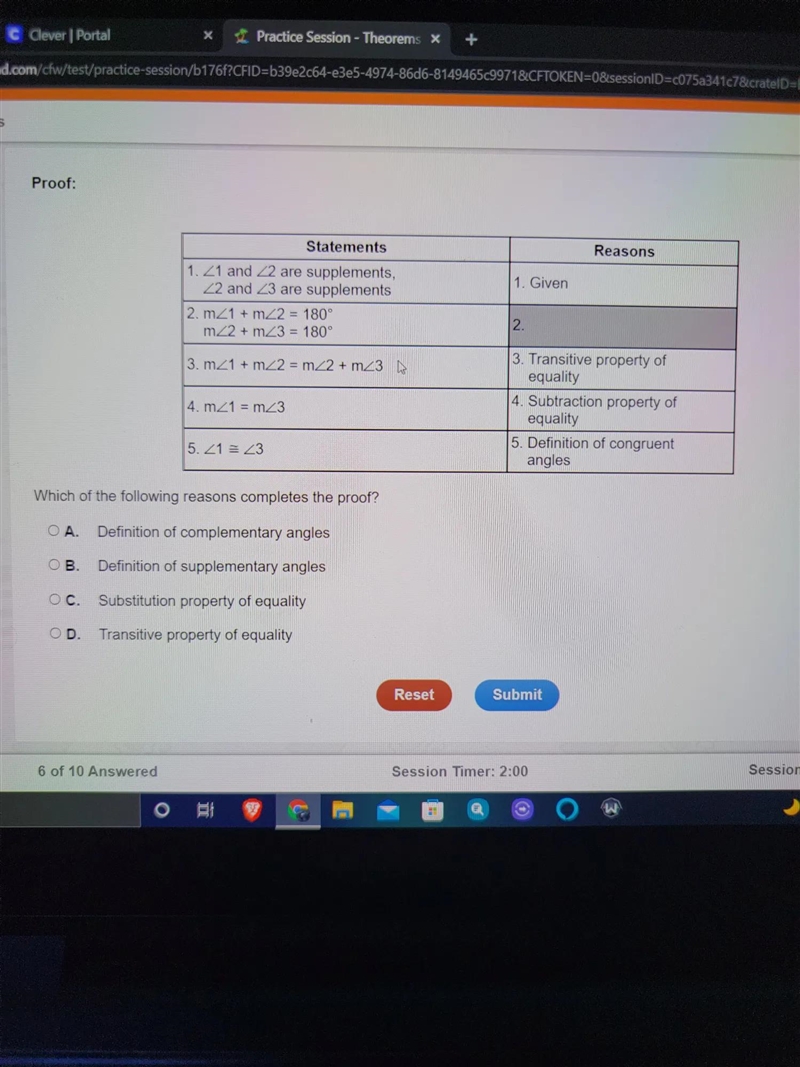 Theorems and Proofs problemIll send a picture of the question-example-1