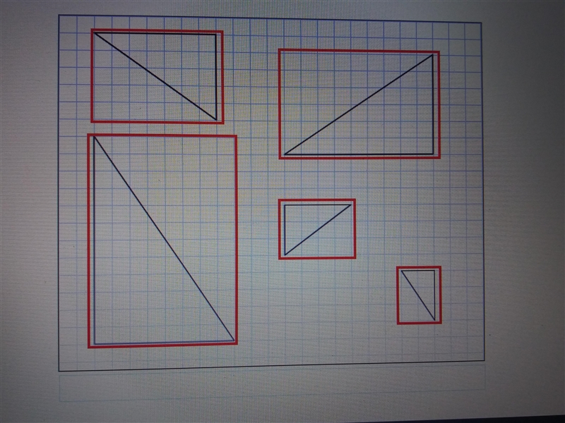 Triangle ABC is shown. Select all the triangles that are scale drawings of triangle-example-2