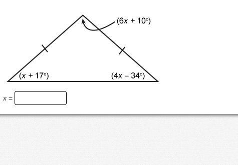 What is the value of x? Please give steps on how you did it. Please, Hurry it is due-example-1