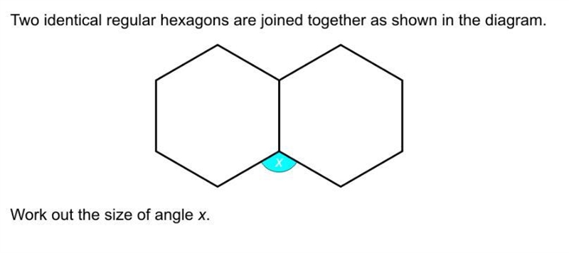 Work out size of angle x-example-1