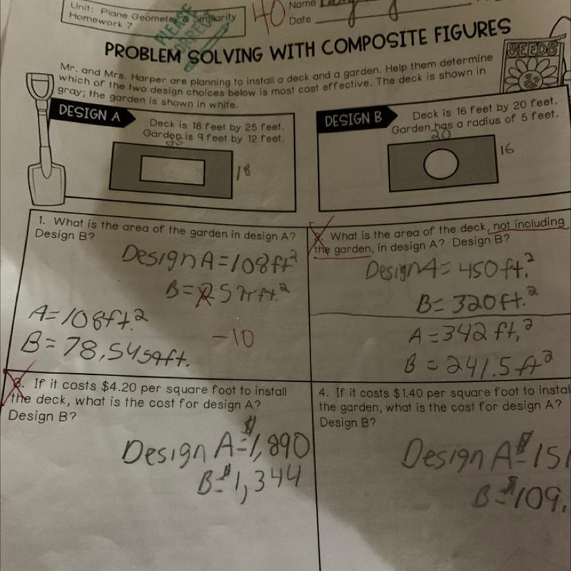 Help with number four design a and B is together with number three-example-1