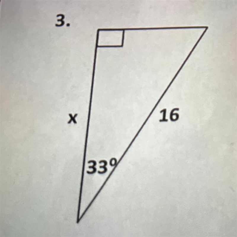 Find the Value of X. Trig Problem-example-1