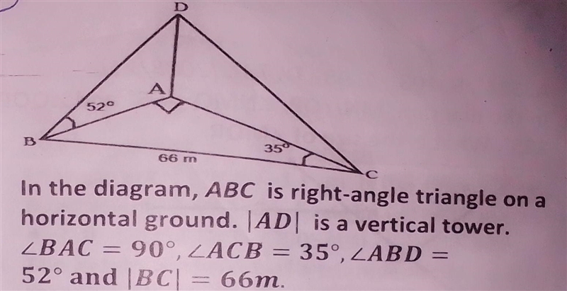 What is the height of the tower? ​-example-1