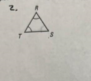 Tell which sides and angle of the traingle are congruent-example-1