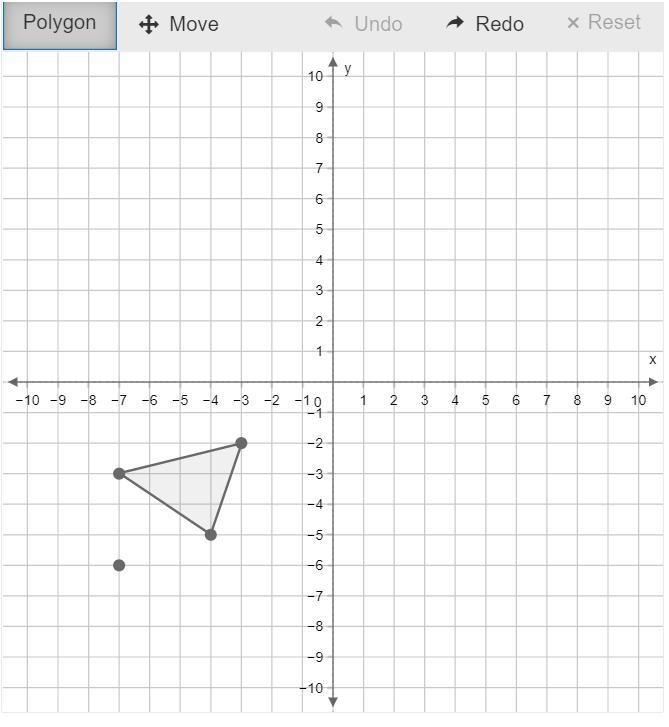 Graph the image of this figure after a dilation with a scale factor of 3 centered-example-1