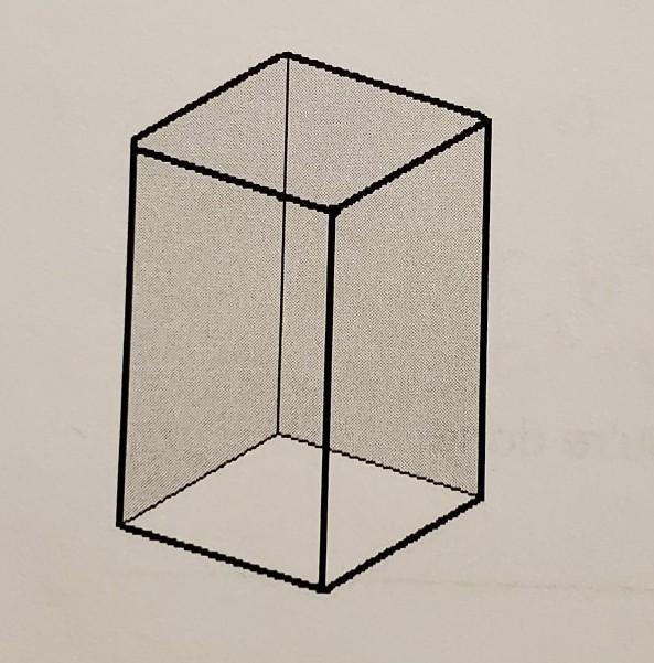 The volume V (in cubic feet) of a rectangular box with a square base is described-example-1