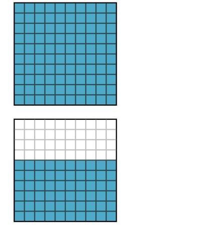 What percentage is represented by the shaded area-example-1