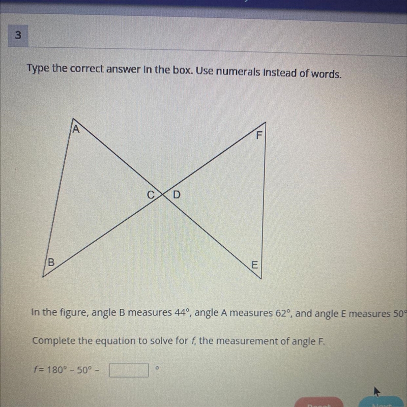 ANSWER ASAP I NEED HELP Type the correct answer in the box. Use numerals instead of-example-1