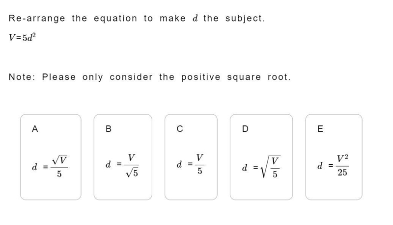 Re arranging equations please help choose answer-example-1