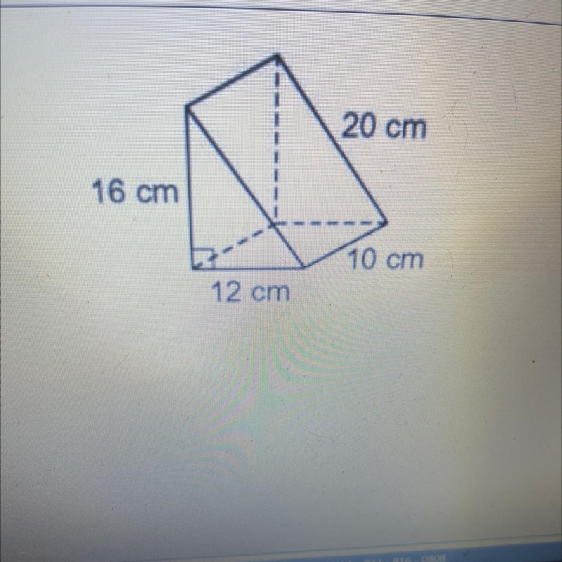 Find the lateral surface area of the triangular prism.-example-1