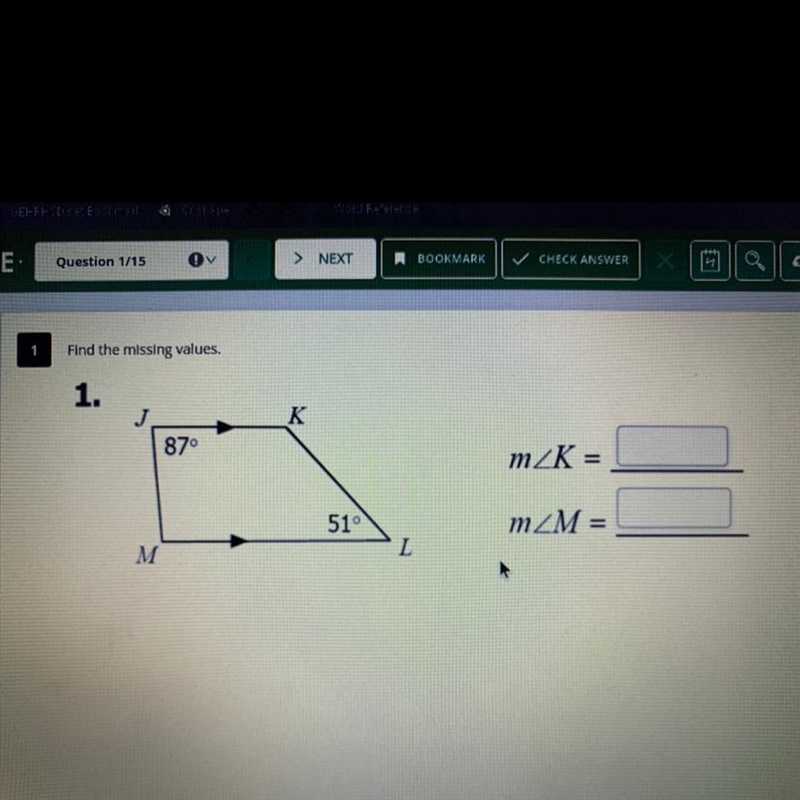 Find the missing values-example-1