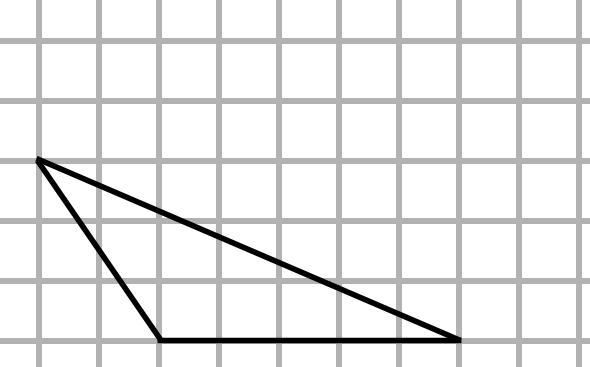 What is the area of the triangle below-example-1