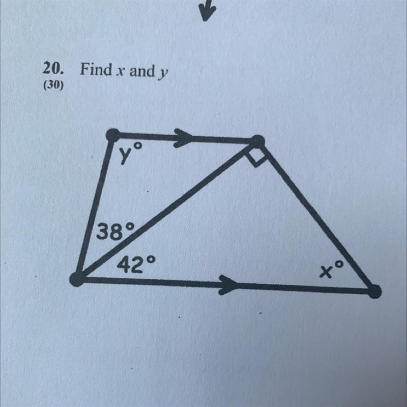 URGENT!!! PLEASE HELP!!! Find x and y.-example-1