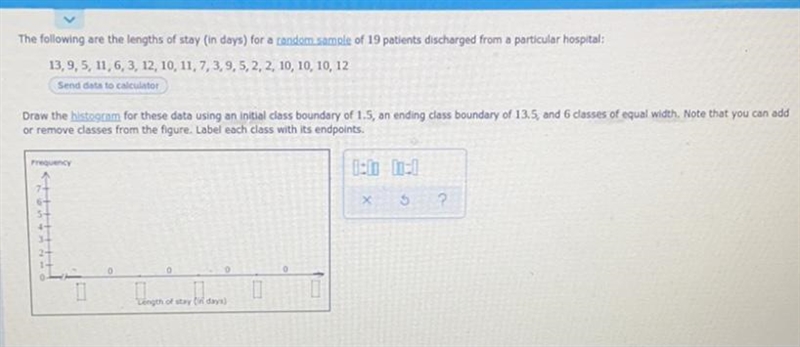 The following are the lengths of stay (in days) for a random sample of 19 patients-example-1