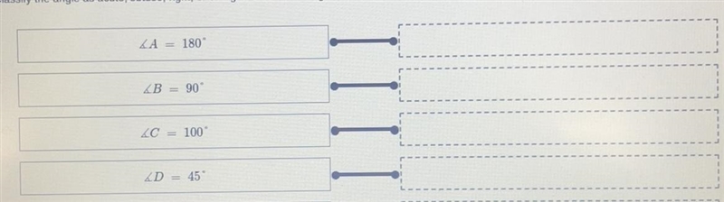 Classify the angle as acute , obtuse , right , or straight-example-1