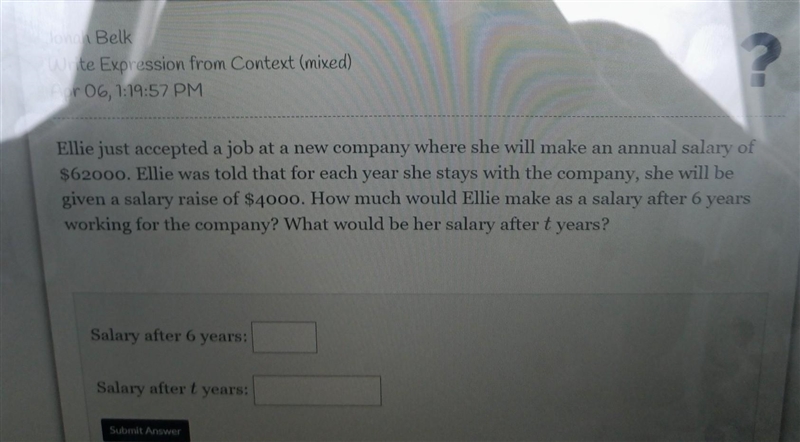 Ellie just accepted a job at a new company where she will make an annual salary of-example-1