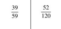 Turn these into ratios, what is the simplest form?-example-1