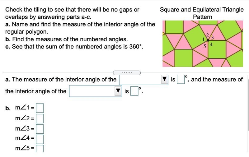 Check the tiling to see that there will be no gaps or overlaps by answering parts-example-1