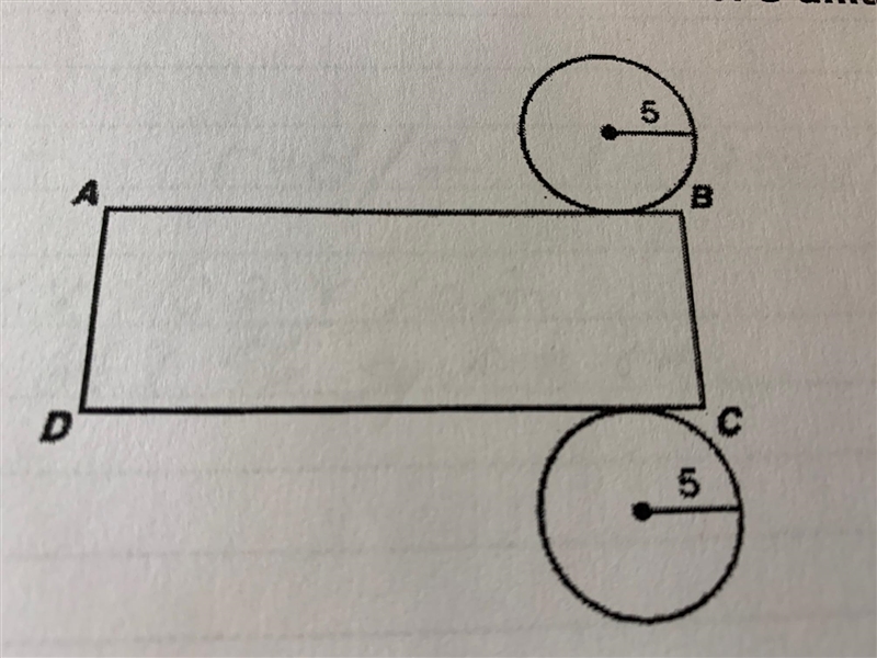 The net below is used to form a cylinder with a radius of 5 units.What is the length-example-1