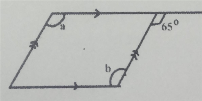 Find value of a and b. ​-example-1