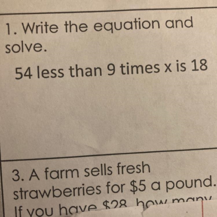 Write the equation and solve-example-1