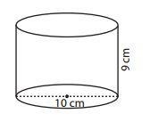 What is the exact volume of the cylinder?-example-1