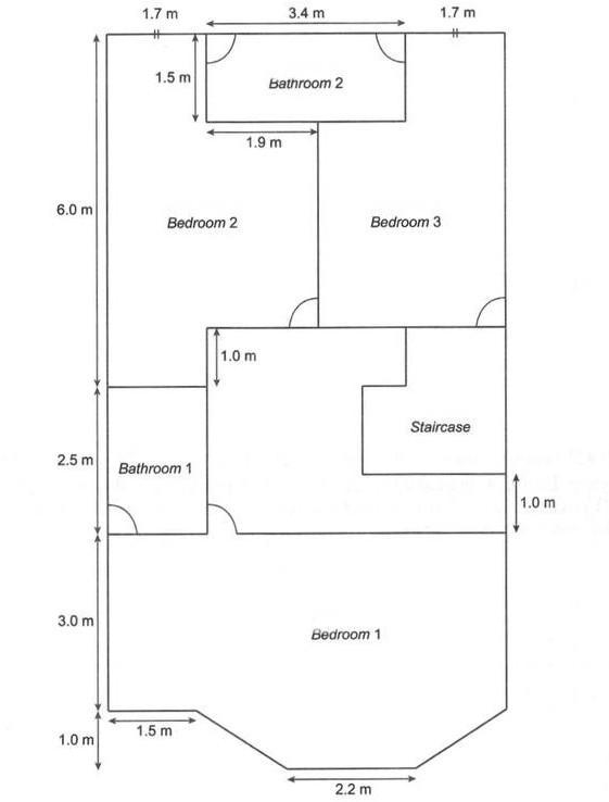 Please help me with math the diagram below shows the plan of the first floor of a-example-1