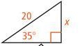 Solve for x. Round your answer to the nearest tenth.-example-1