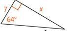 Solve for x. Round your answer to the nearest tenth.-example-2