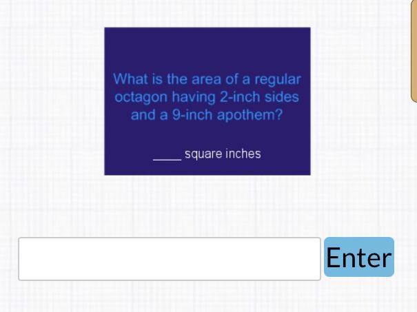 FIND AREA OF POLYGON - GEOMETRY-example-1