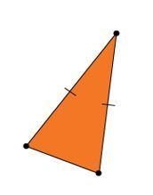 This triangle can be called acute or _____________. Question 1 options: A: equilateral-example-1