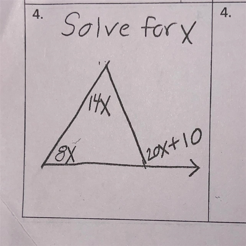 Solve for X PLEASE HELP MEEEEEE-example-1