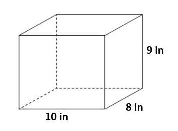 What is the total surface area of the prism in square inches?-example-1