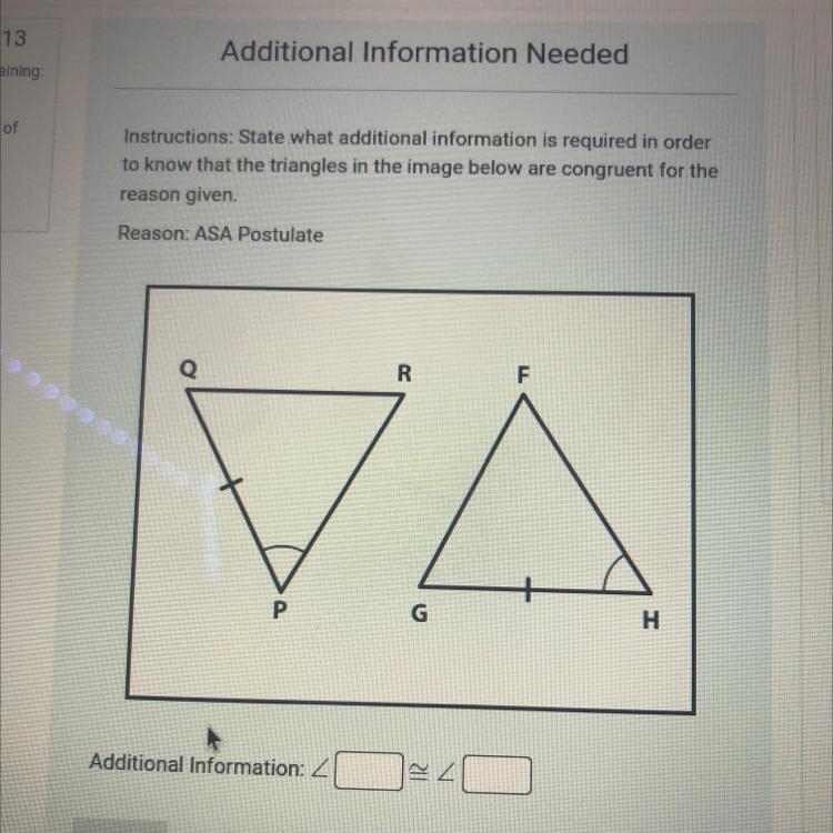 Additional Information Needed Instructions: State what additional information is required-example-1